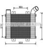 PRASCO HY4225 Intercooler, charger